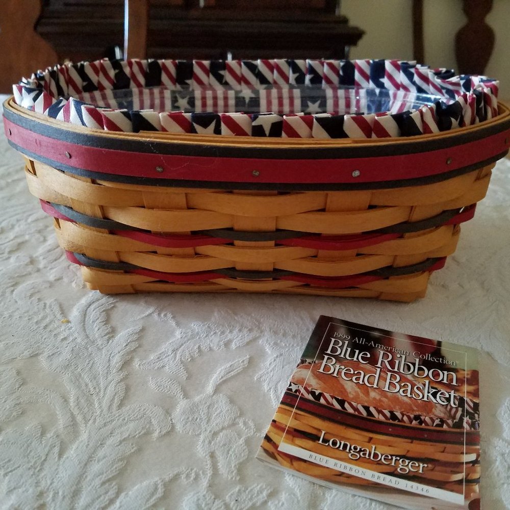 Longaberger All American 1999 Blue Ribbon Bread